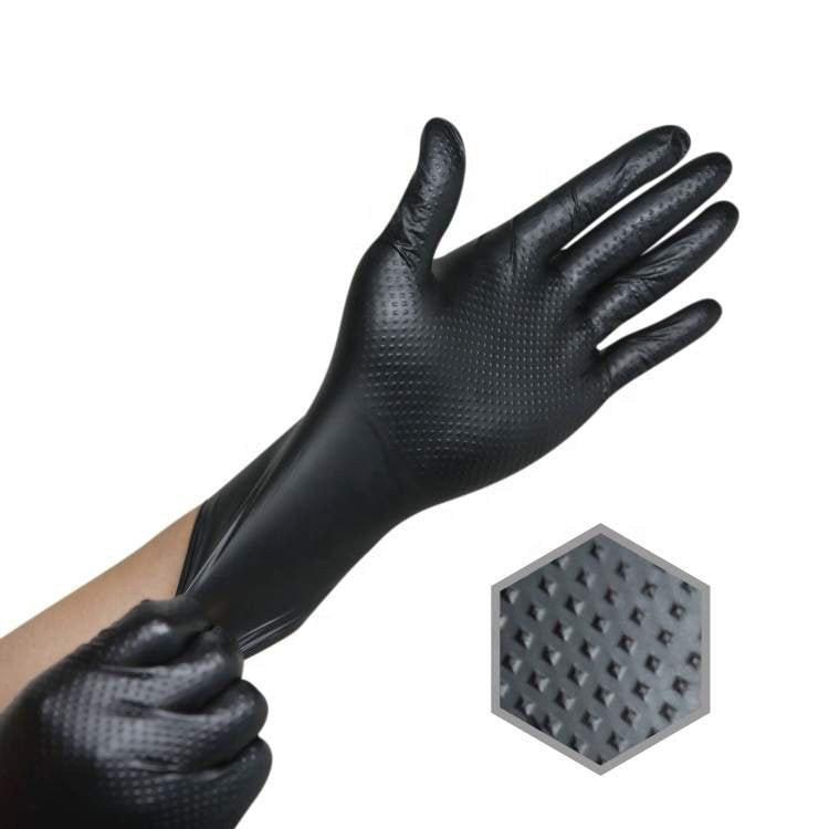 Super Strong Thick Diamond Textured StellarGrip Gloves 6.5g Box Of 50