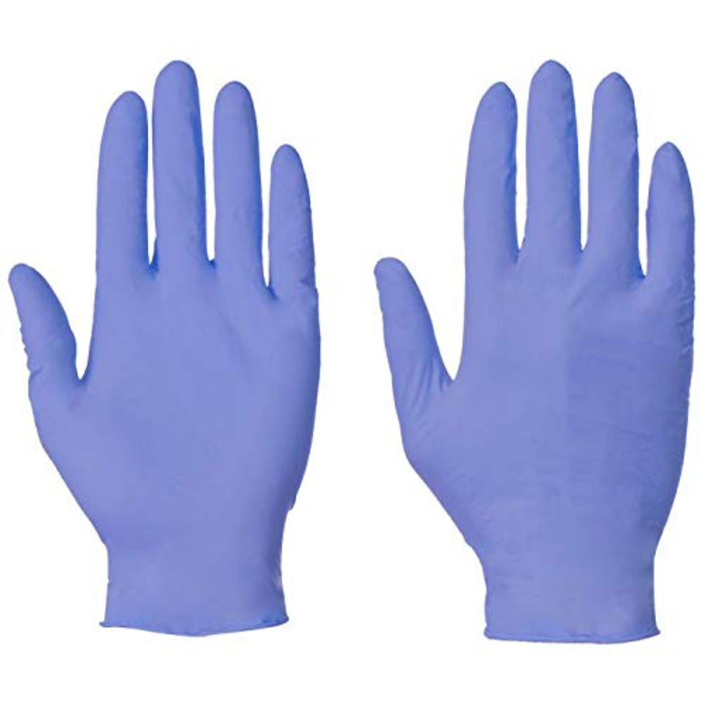 Blue Nitrile Powder Free Disposable Gloves Box Of 100 AQL 1.5 Supertouch