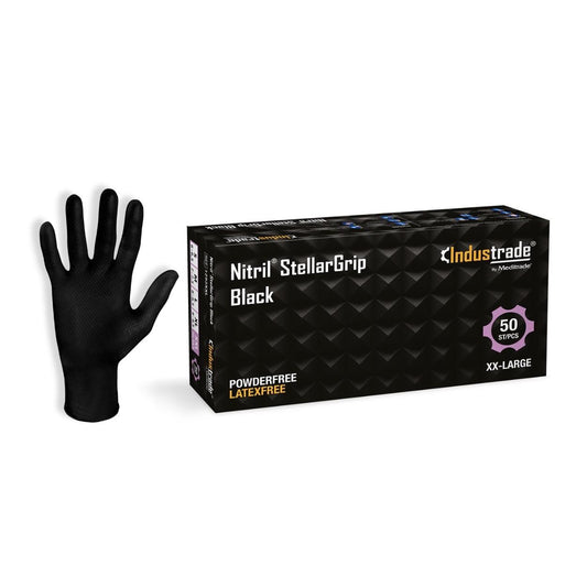 Super Strong Thick Diamond Textured StellarGrip Gloves 6.5g Box Of 50