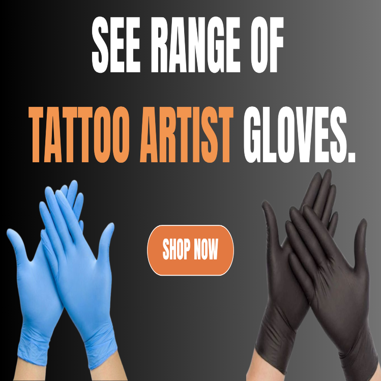 see range of tattoo artist gloves 