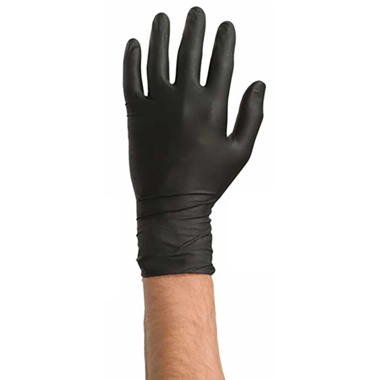 Pack Of 100 Black Nitrile Powder Free Multi Purpose Disposable Gloves, Examination Gloves, Surgical  Medical , Food , Restaurants , Catering , Salon , Barbers , Car Wash S-XL
